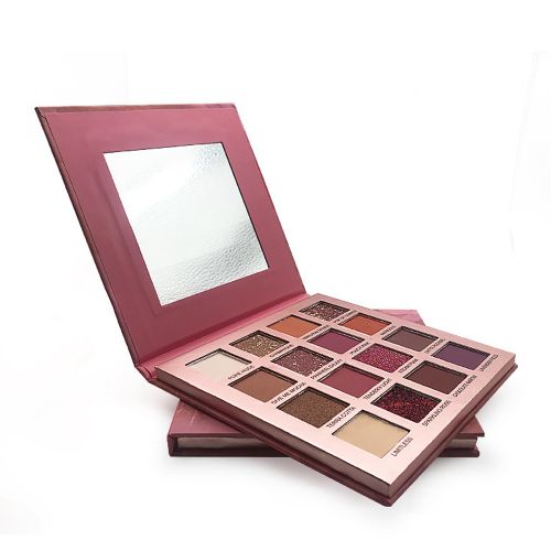 18 colors empty eyeshadow palette Custom Magnetic makeup container blush palette Cosmetics box custom logo