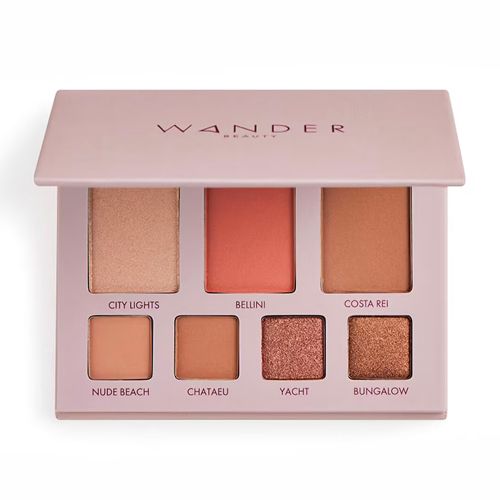 Customized 16 colors eyeshadow palette blush palette Magnetic closure cosmetic box