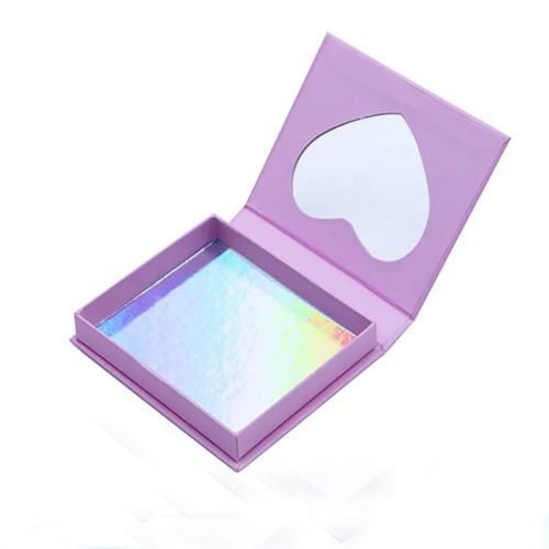 False Eyelash packing box rigid paper box custom printing PVC window cosmetic packaging FSC certificate finger nail Cardboard Packing Boxes