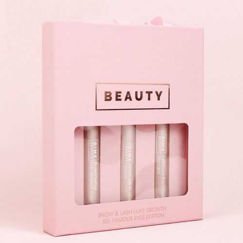 Custom Lipstick Paper Box with PVC Window and Folding Drawer Cosmetics Box