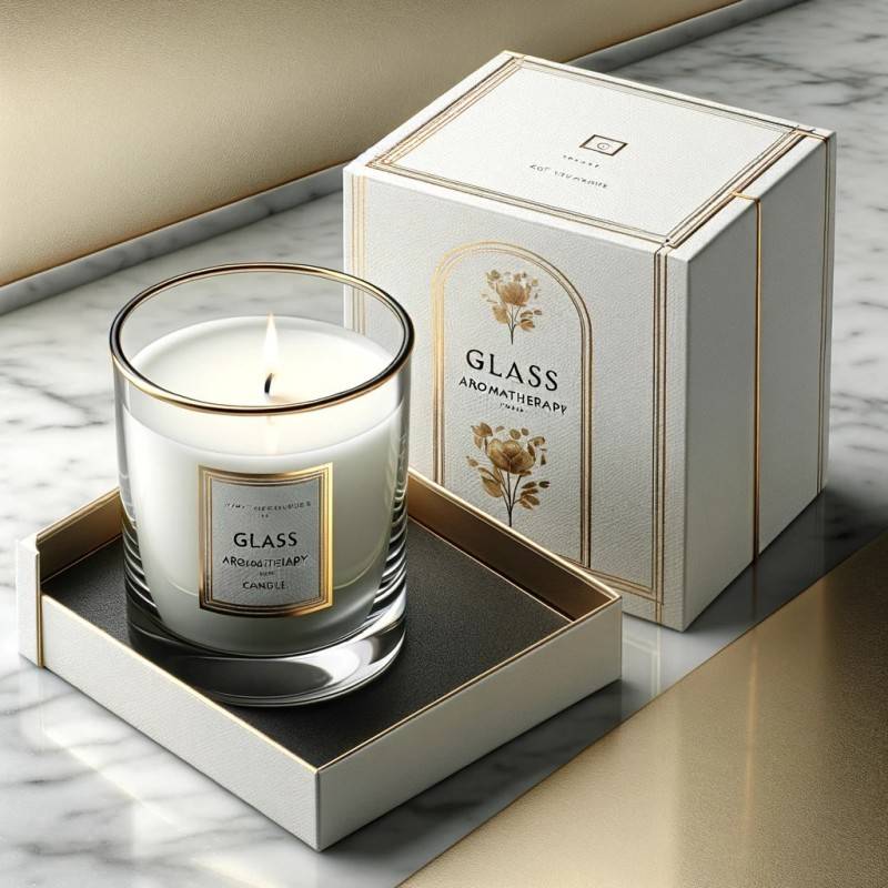 Luxury Aromatherapy Gold Foil Gift Box
