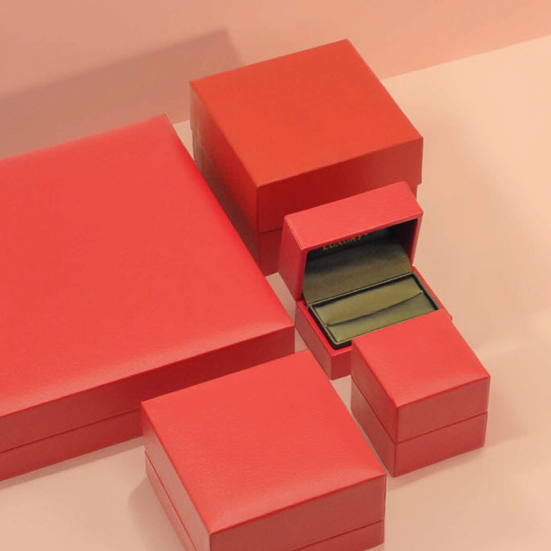 Custom paper&sude jewelry box Velvet Foam Insert Jewelry Box Luxury Clamshell Magnet Flap Packaging Jewelry Gift Set Watch Bracelet Paper Box