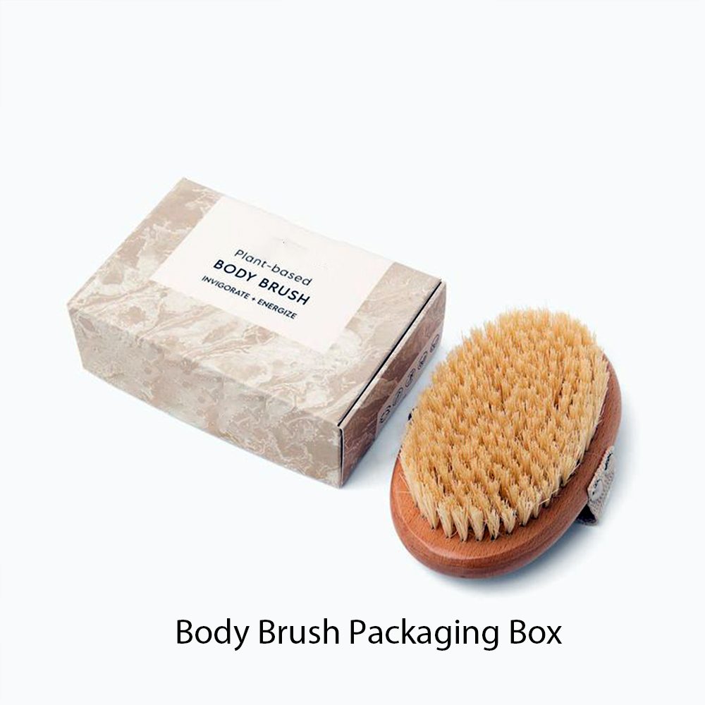 OEM ODM Logo Bath Massage Brush Package Box