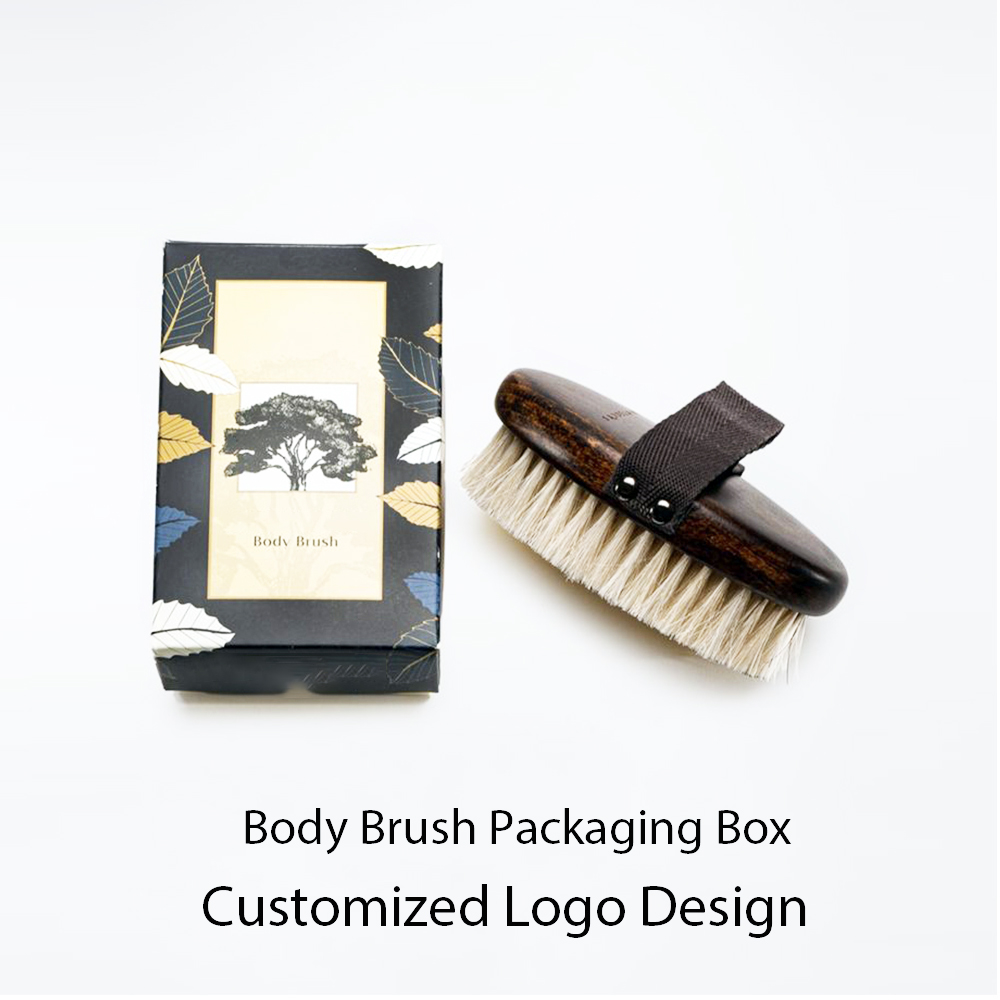 OEM ODM Logo Bath Massage Brush Package Box