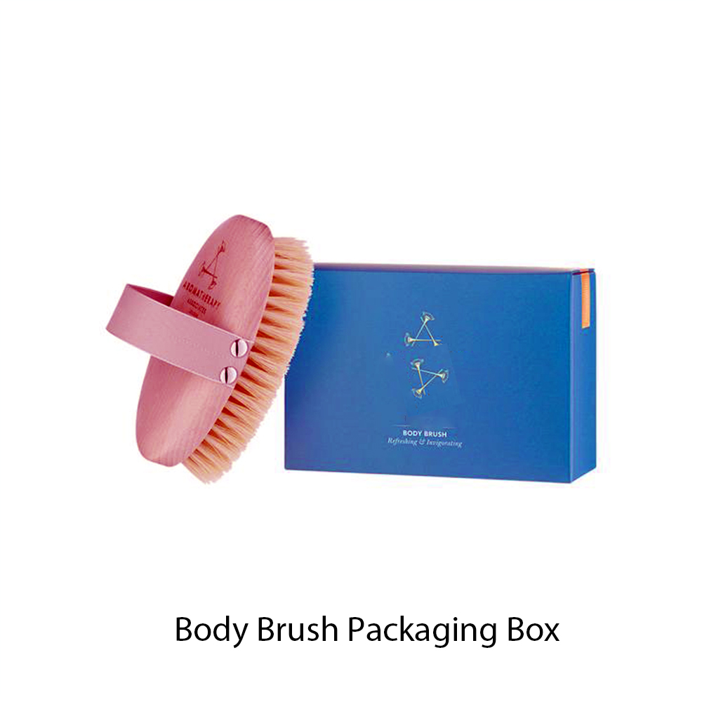 OEM ODM Logo Bath Massage Brush Package Box