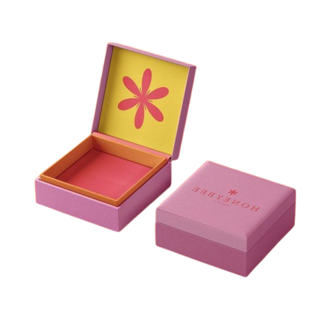 Haute Couture Red Velvet Jewellery Box with LED packaging