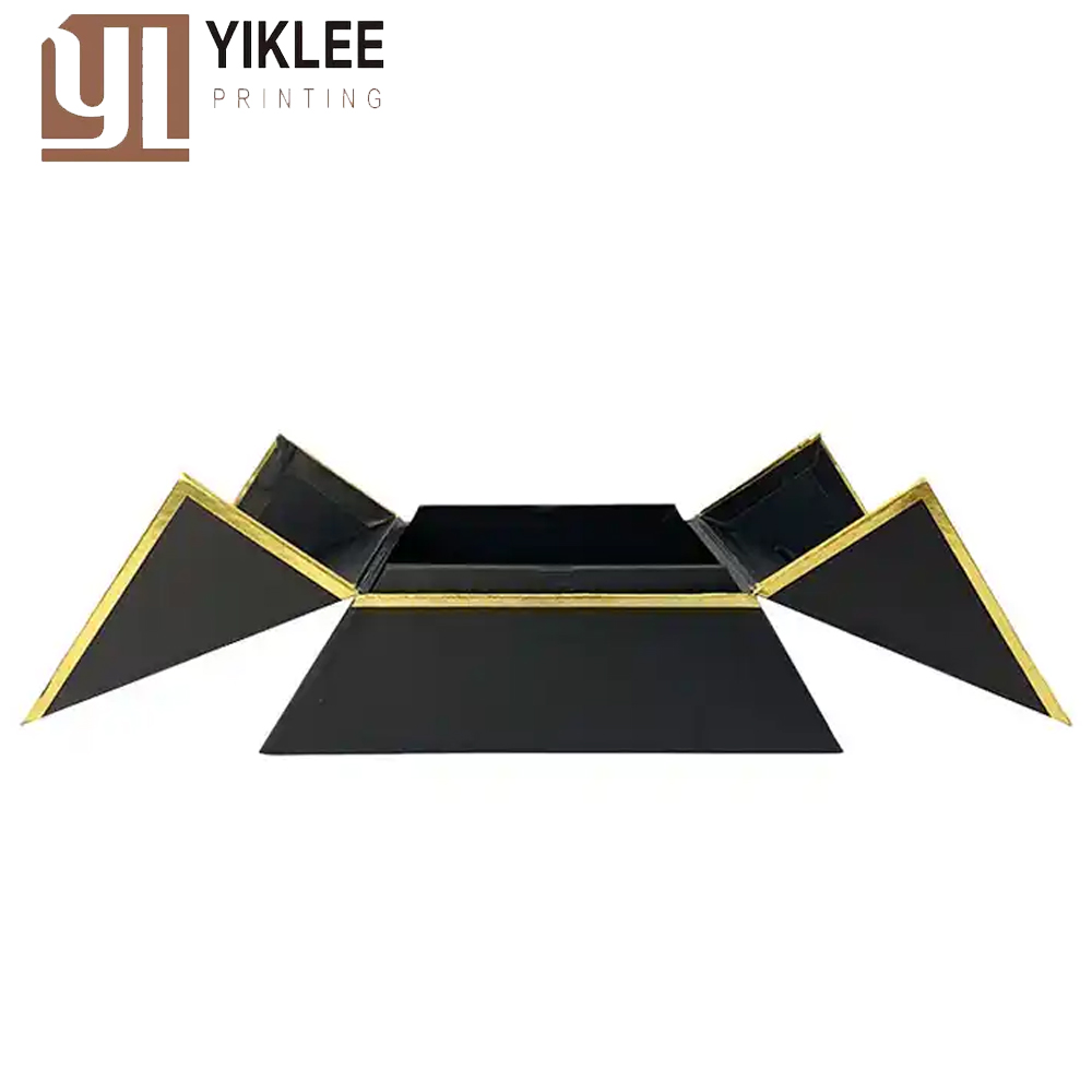 Custom Triangle Double Door Open Magnetic Paper Box