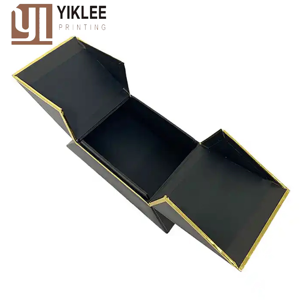 Custom Triangle Double Door Open Magnetic Paper Box
