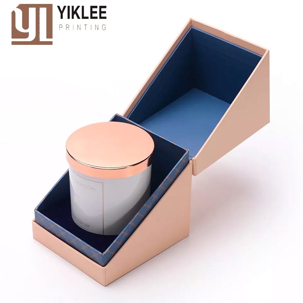 Magnetic Flap Candle Jar Packaging Paper Box Customized