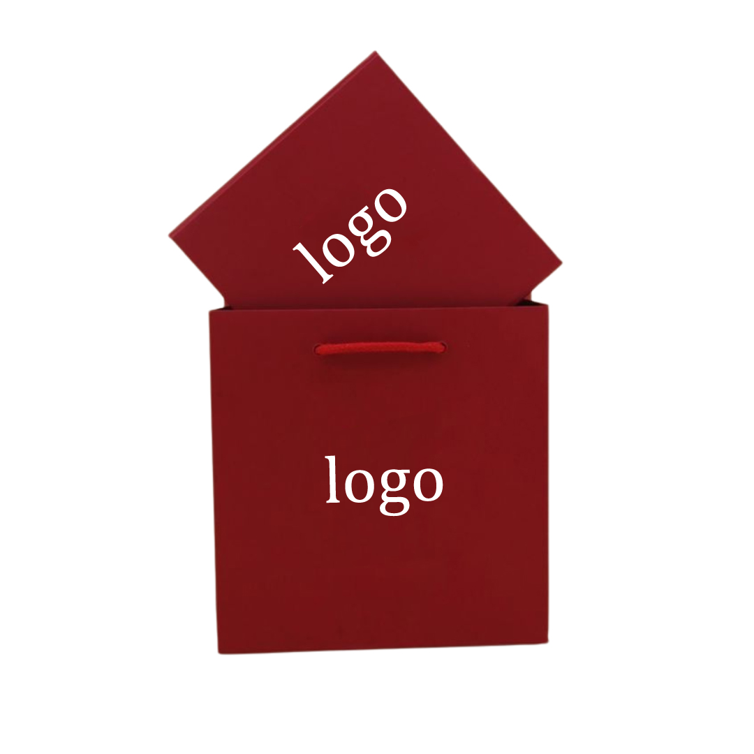 Luxury Custom Ribbon Rigid Paper Gift Box for Valentine's Day and Mother's Day