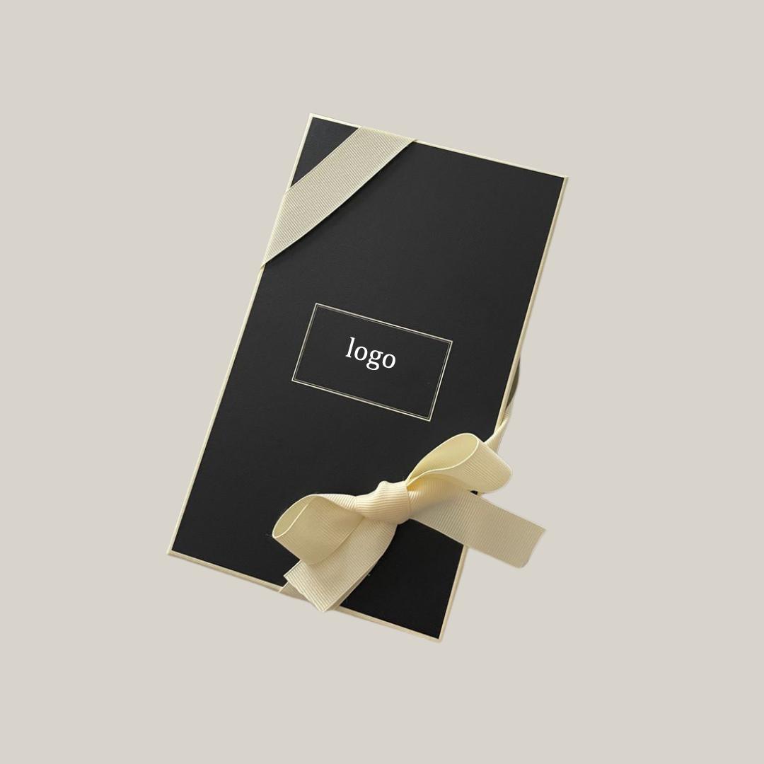 High-End Rigid Ribbon Gift Box Packaging