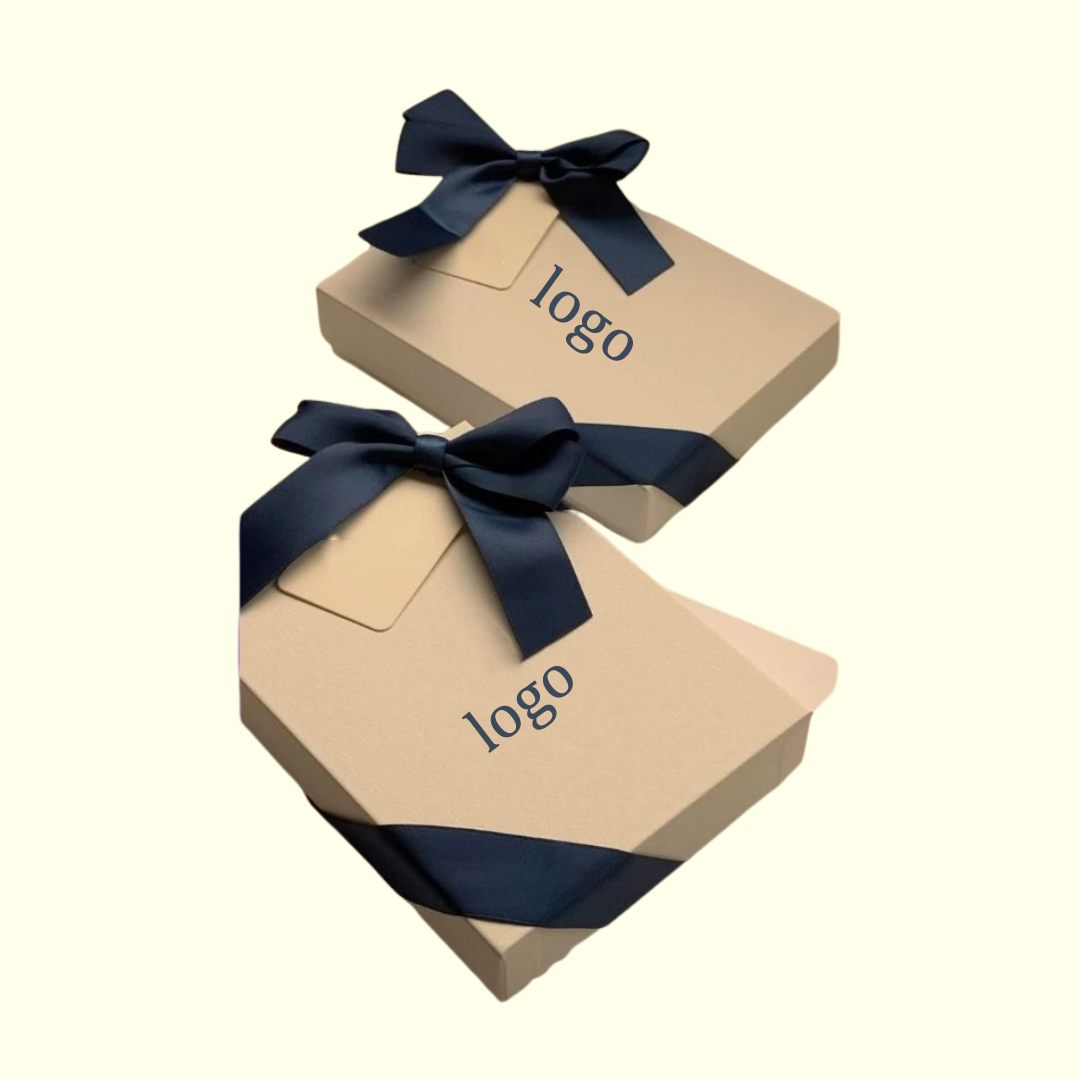 High-End Rigid Ribbon Gift Box Packaging