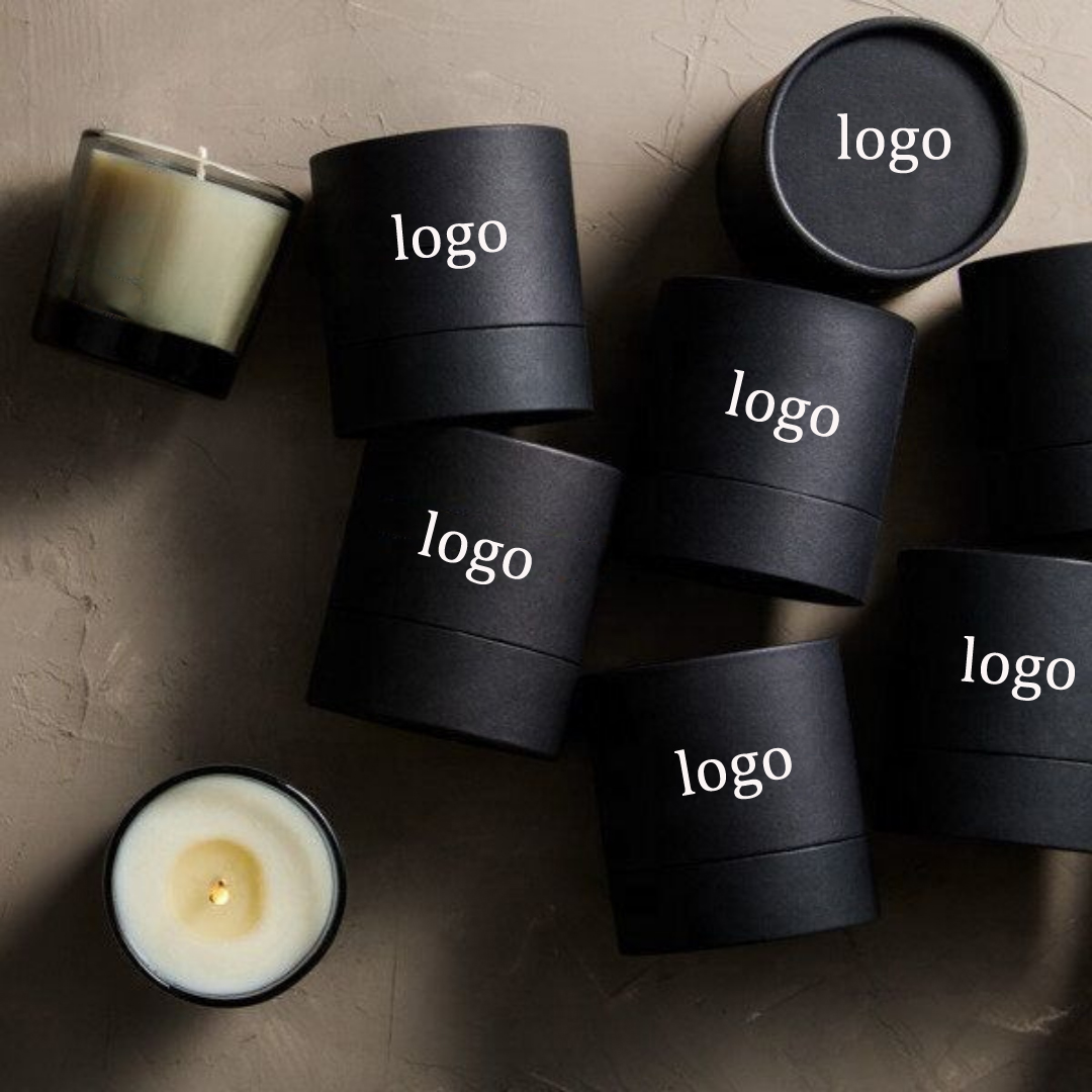 Eco-Friendly Luxury Custom Cylinder Candle Packaging Tubes