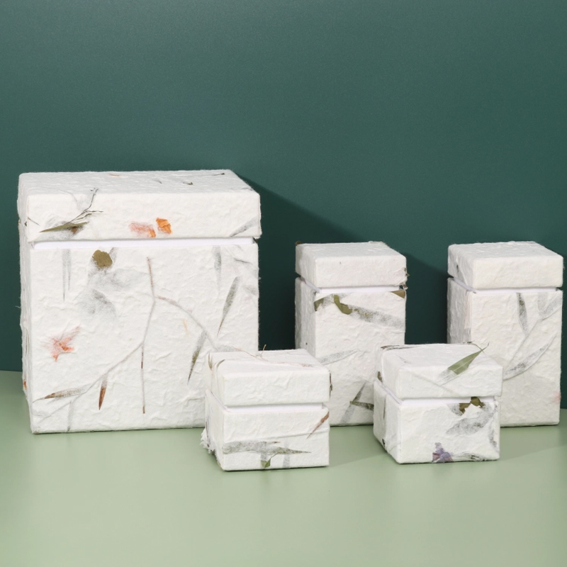Original Ecological Eco-friendly Bamboo Paper Gift Boxes