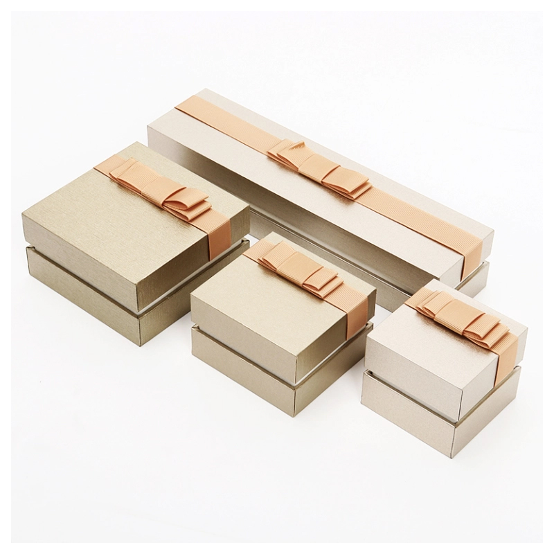 Ring Earrings Jewelry Sets Gift Boxes with Lidded