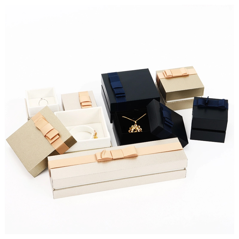 Ring Earrings Jewelry Sets Gift Boxes with Lidded