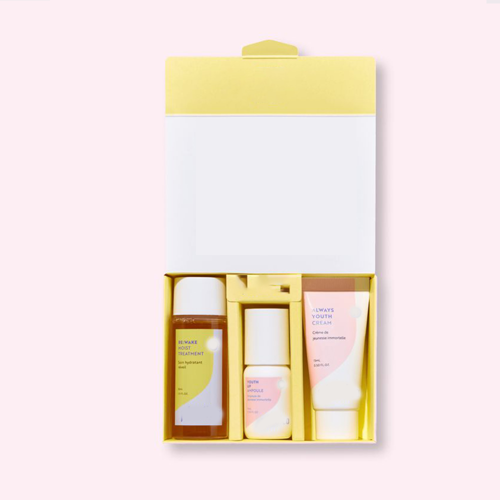 Customized Logo Minimalist Makeup Set Packaging Boxes Design