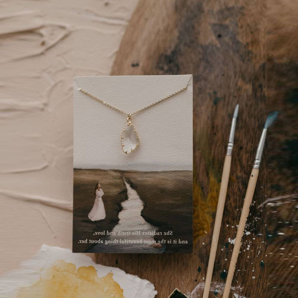 Custom Printed Jewelry Packaging Display Cards with Logo Art Paper Cards