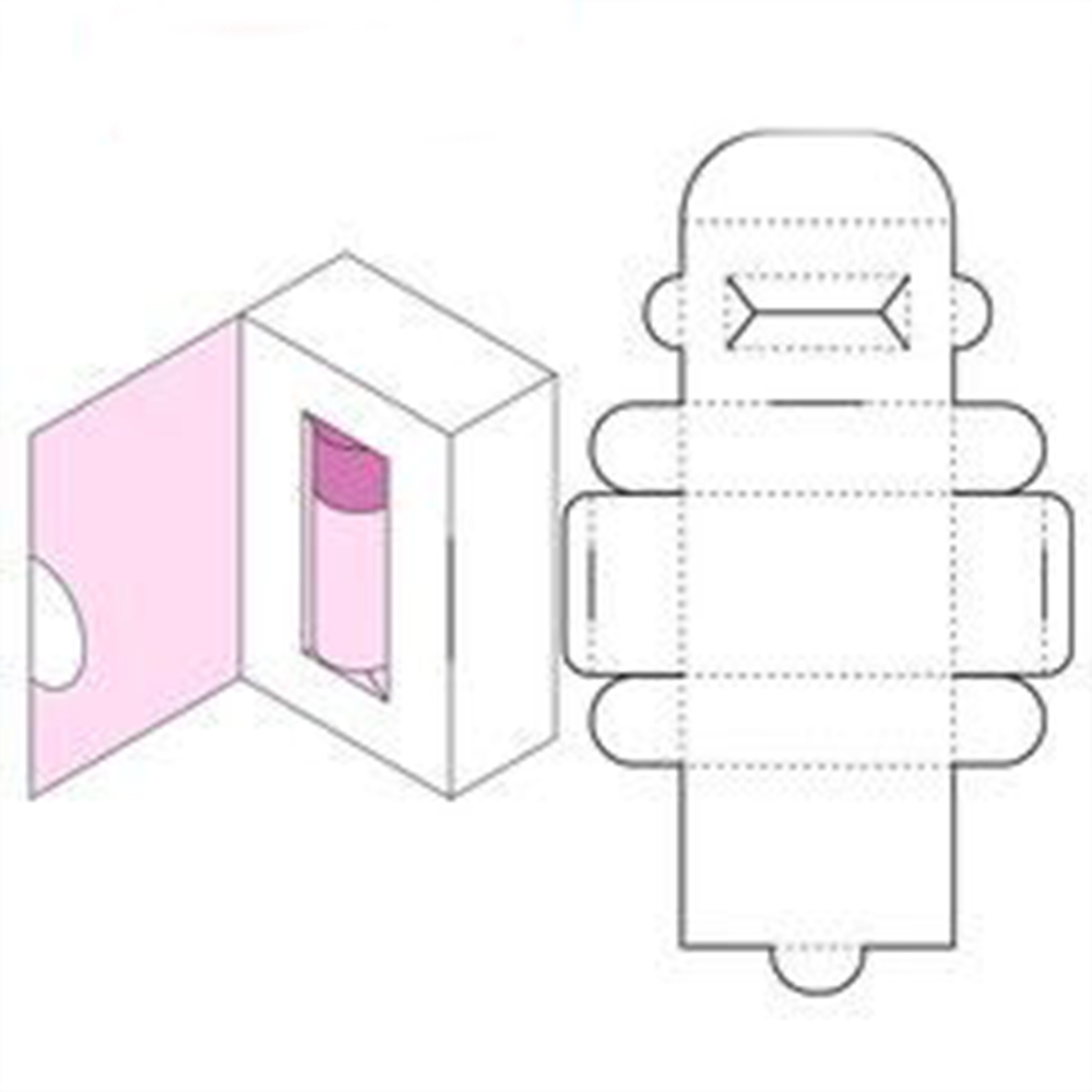 10ml Eco-friendly Customized Lipstick Tube Folding Boxes