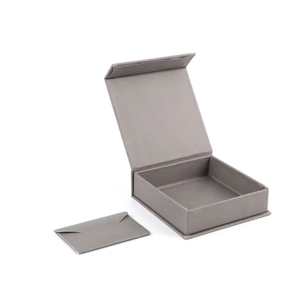 Custom Logo Mini Textured Jewelry Box for Travel
