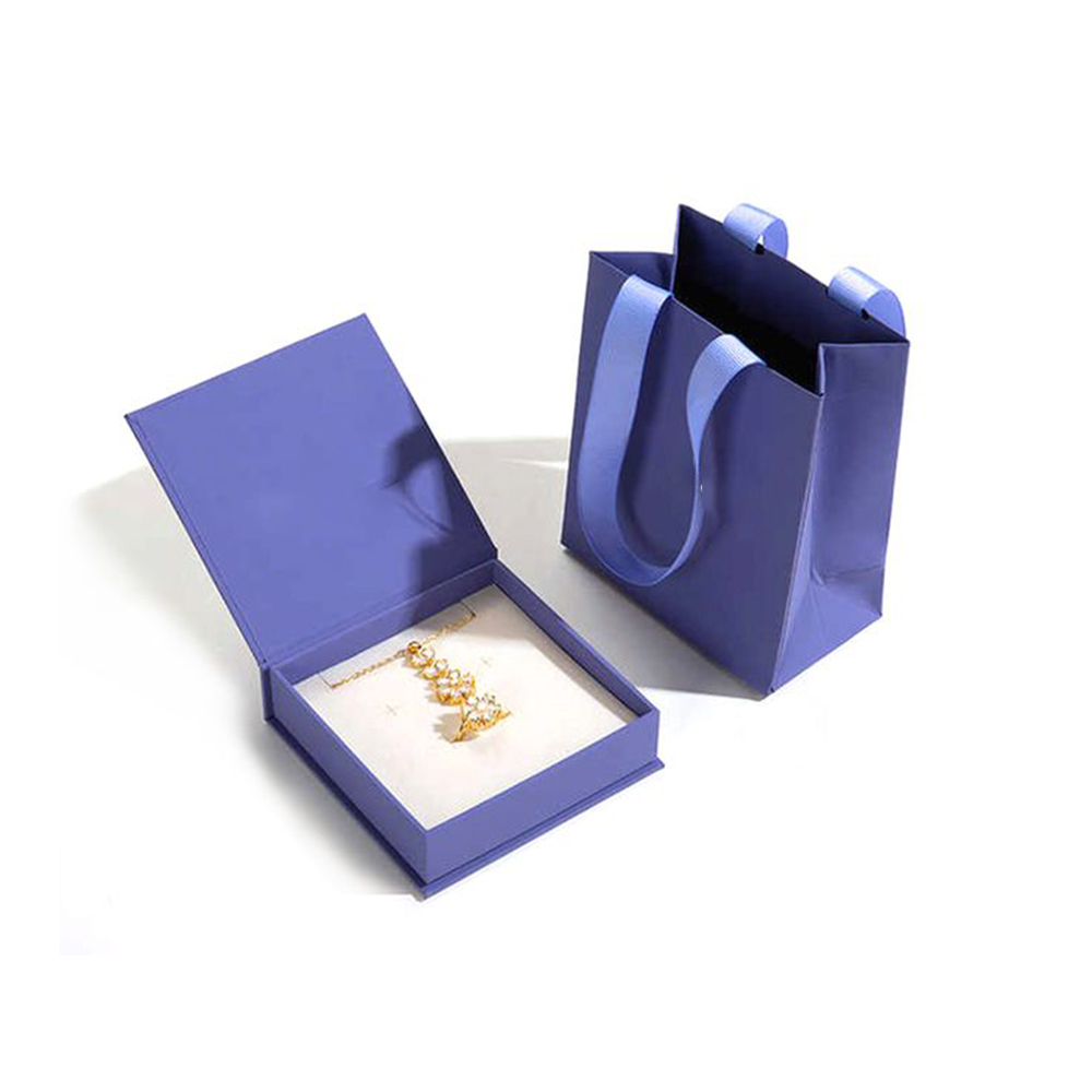 Elegant Custom Magnetic Pendants Packaging Box for Necklaces