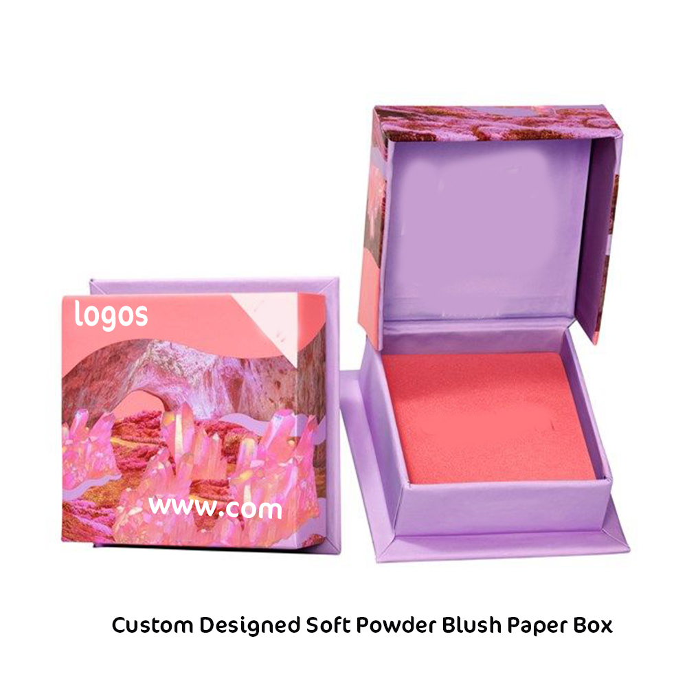 Customized Printed Blush Packaging Boxes for Sale