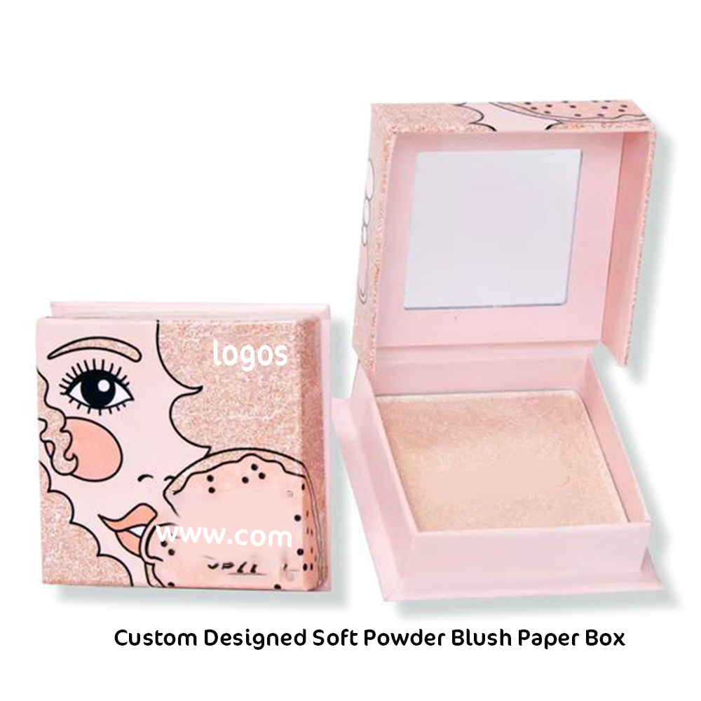 Customized Printed Blush Packaging Boxes for Sale