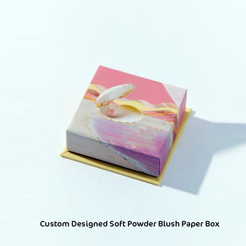 Customized Printed Blush Packaging Boxes for Sale