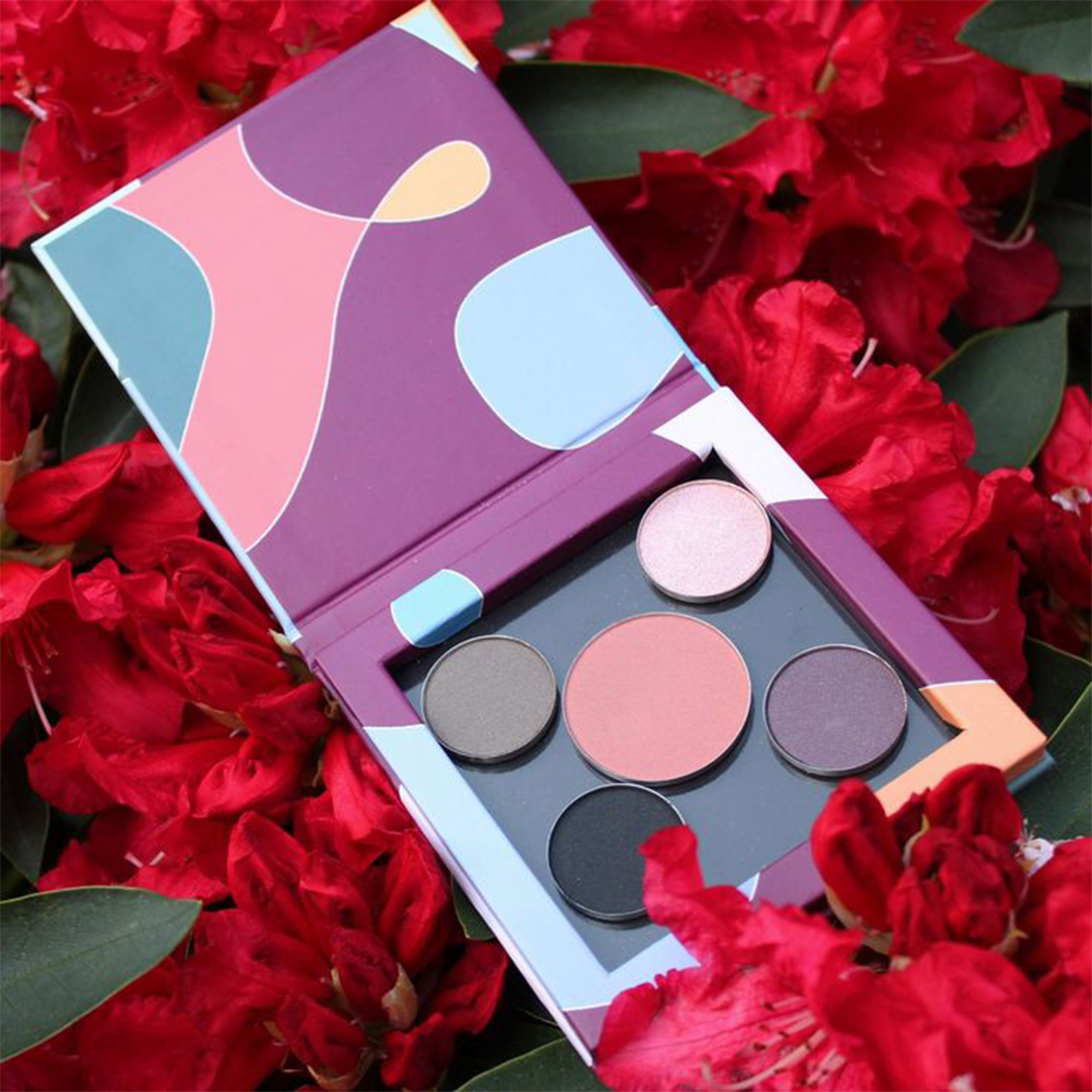 Custom Logo Empty Magnetic Eyeshadow Palette Box for Cosmetics