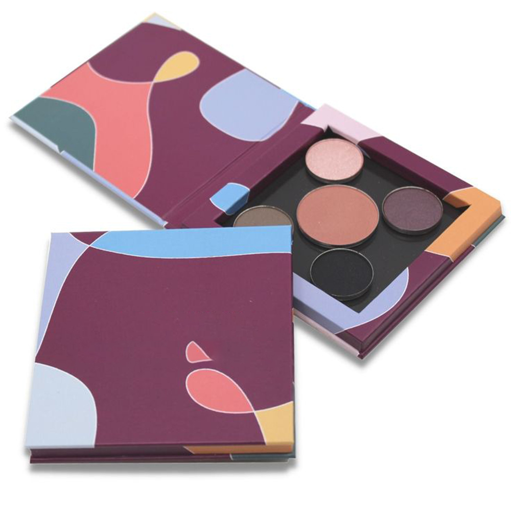 Custom Logo Empty Magnetic Eyeshadow Palette Box for Cosmetics