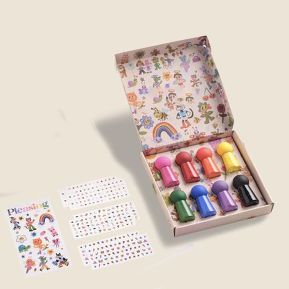 Customized Logo Nail Polish Packaging Boxes