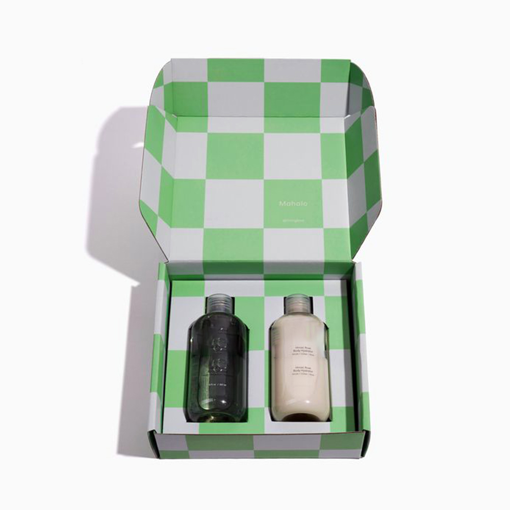 Customized Logo Cleansing Set Shipping Boxes