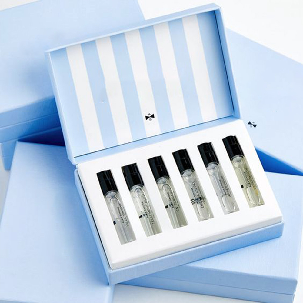2ml 3ml 5ml Custom Printed Mini Fragrances Travel Sets Packaging Box