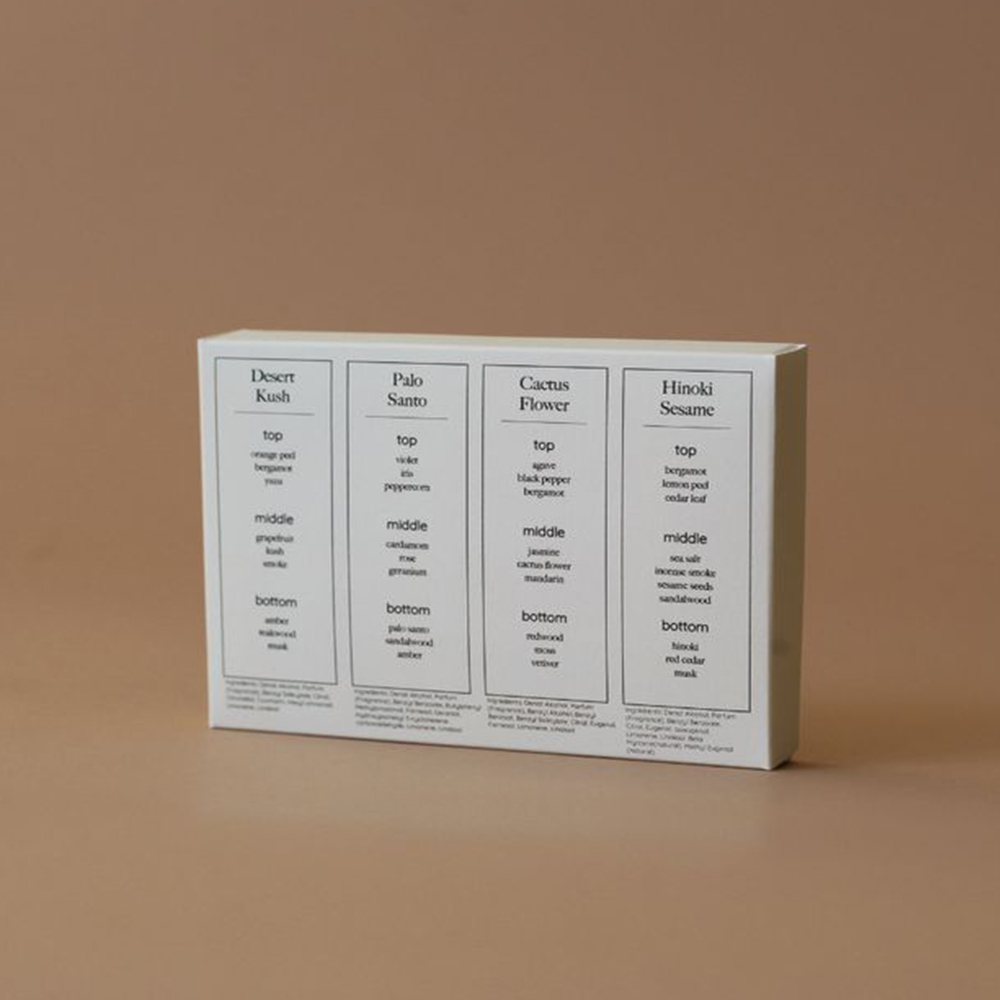 2ml 3ml 5ml Travel-ready Mini Paper Box for Perfume Kit