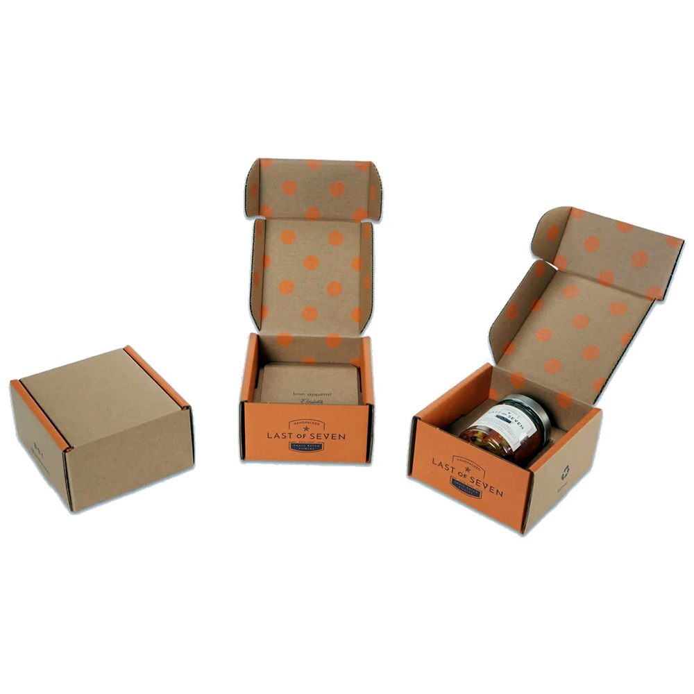 Glass Jar Corrugated Boxes for Gift Packaging