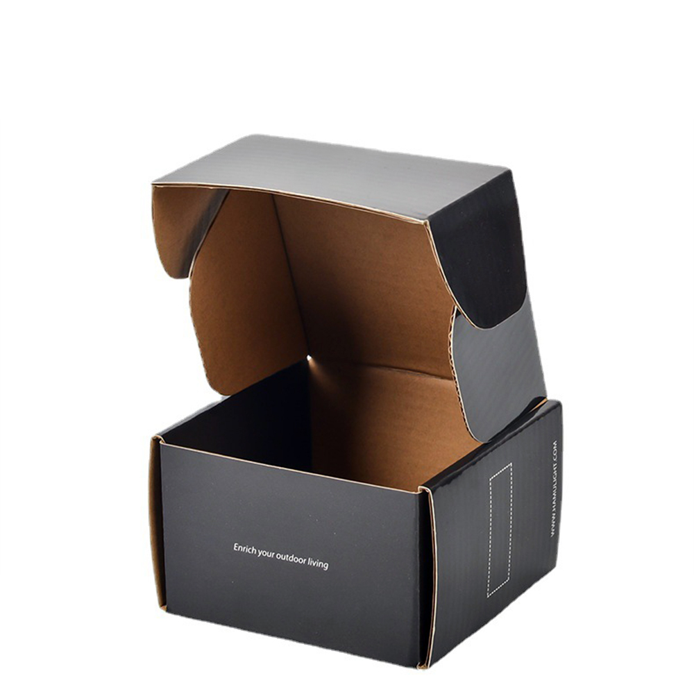 Customizable Folding Paper Mailers for Bottle Packaging