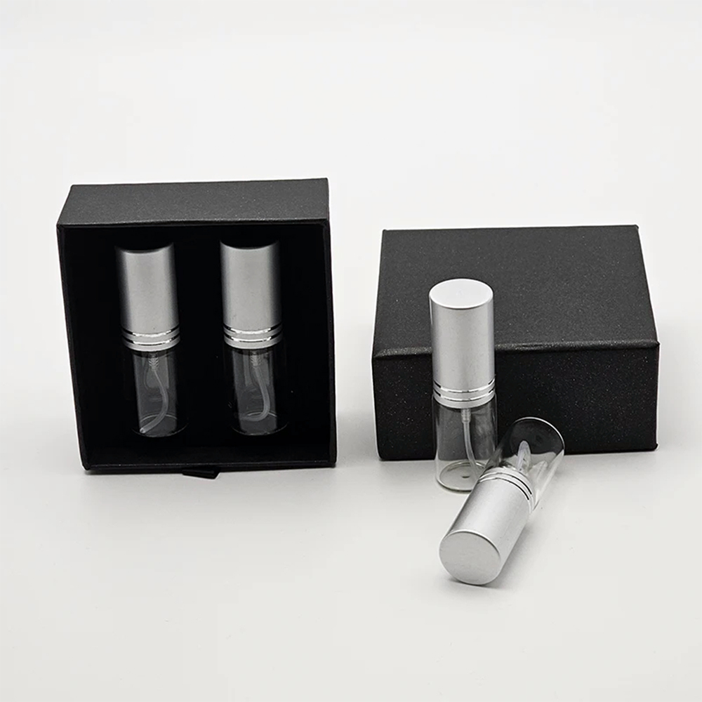 High-end Black Design Drawer Style Fragrance Boxes