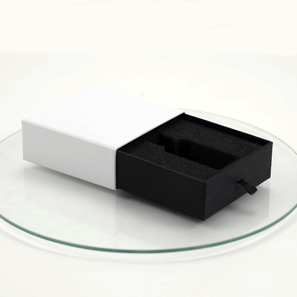 High-end Black Design Drawer Style Fragrance Boxes