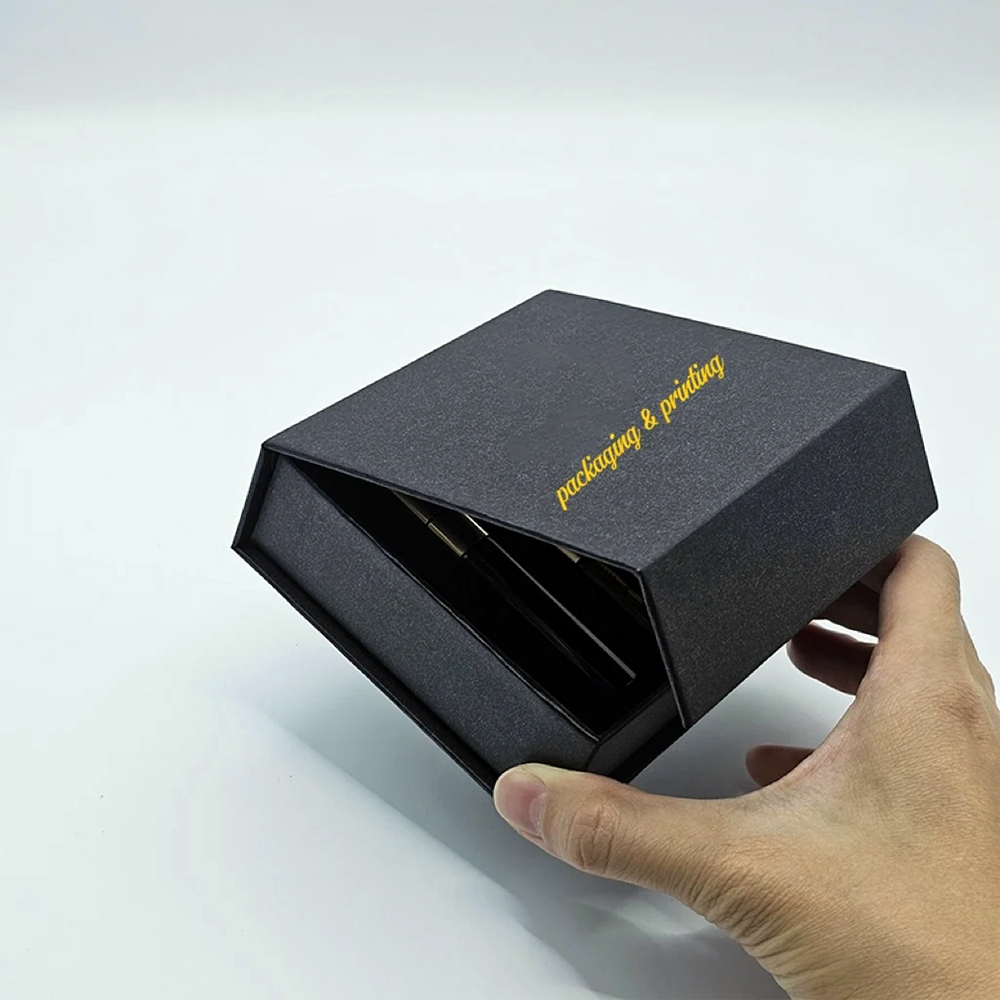 Refillable Perfume Atomizer Gift Box with Sponge Insert