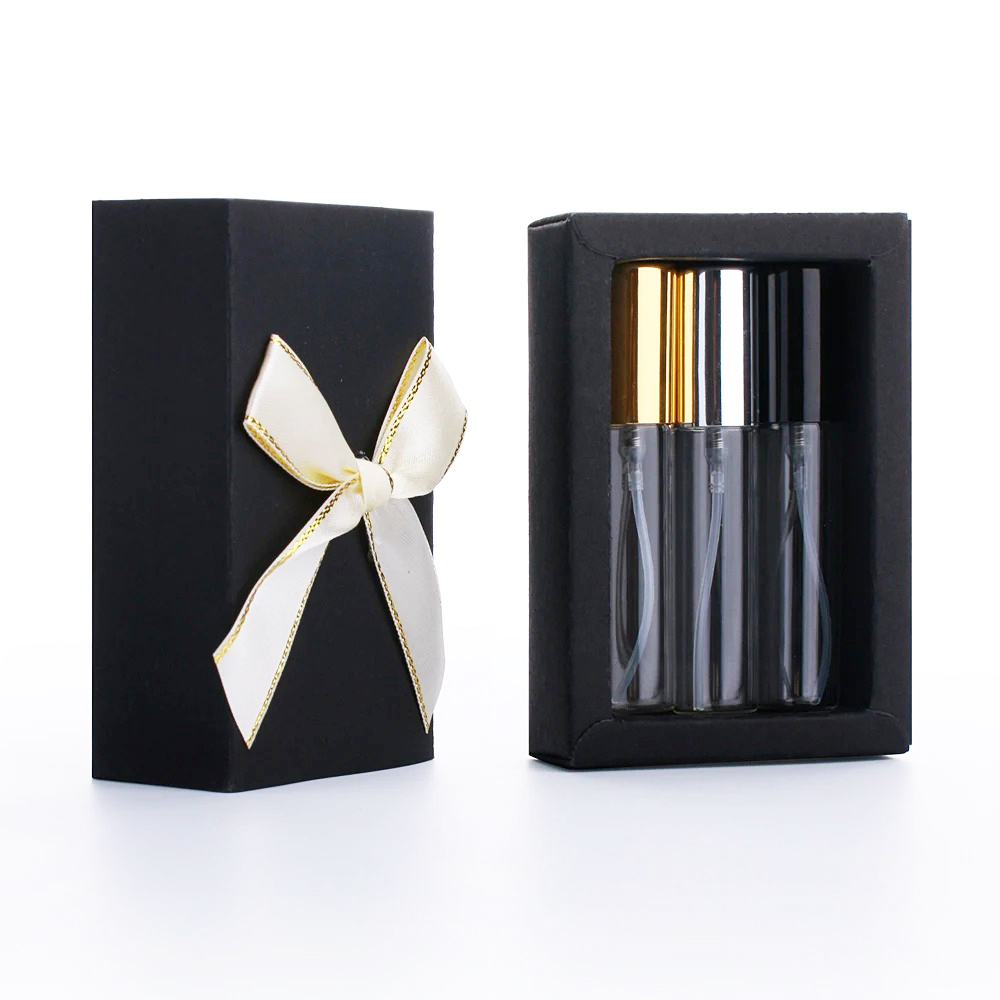 Printing 3PCS Rigid Perfume Rollerball Box with Logo