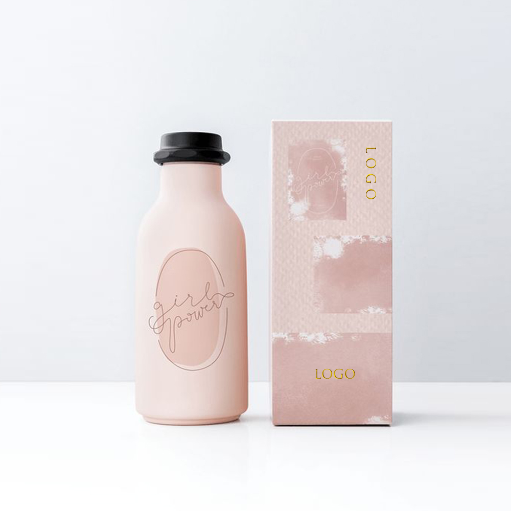 Mockup Service Customized Logo Body Lotion Bottle Packaging Box Shower Bottle Boxes