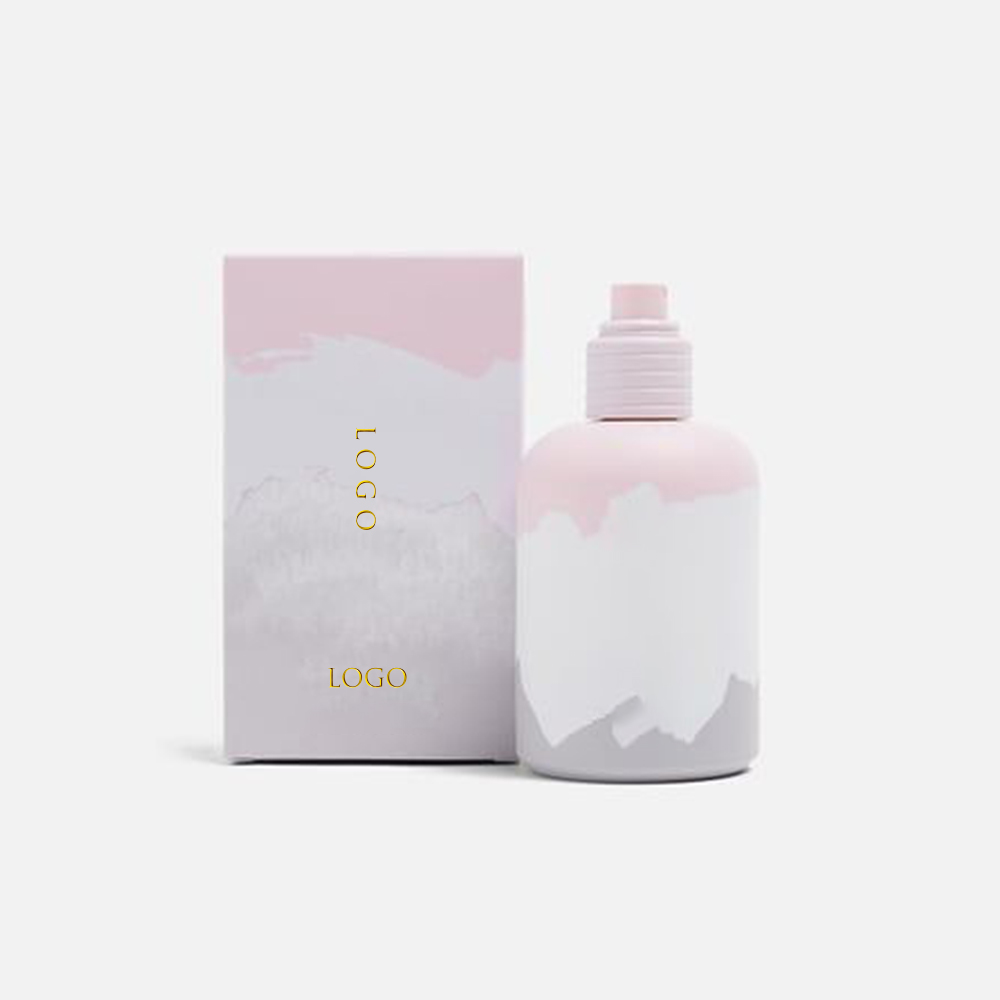 Mockup Service Customized Logo Body Lotion Bottle Packaging Box Shower Bottle Boxes