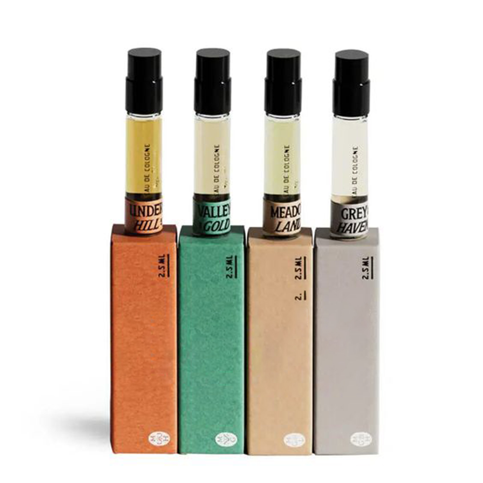 Customized Logo Roll On Perfume Oil Scent Discovery Kit Package Box Perfume Samples Set Paper Box