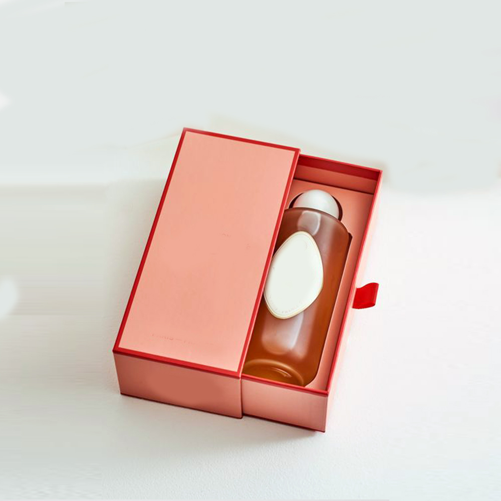 Mockup Service Customized Logo Fragrance Oil Pull Out Sliding Drawer Box Rigid Box for Parfum Bottle