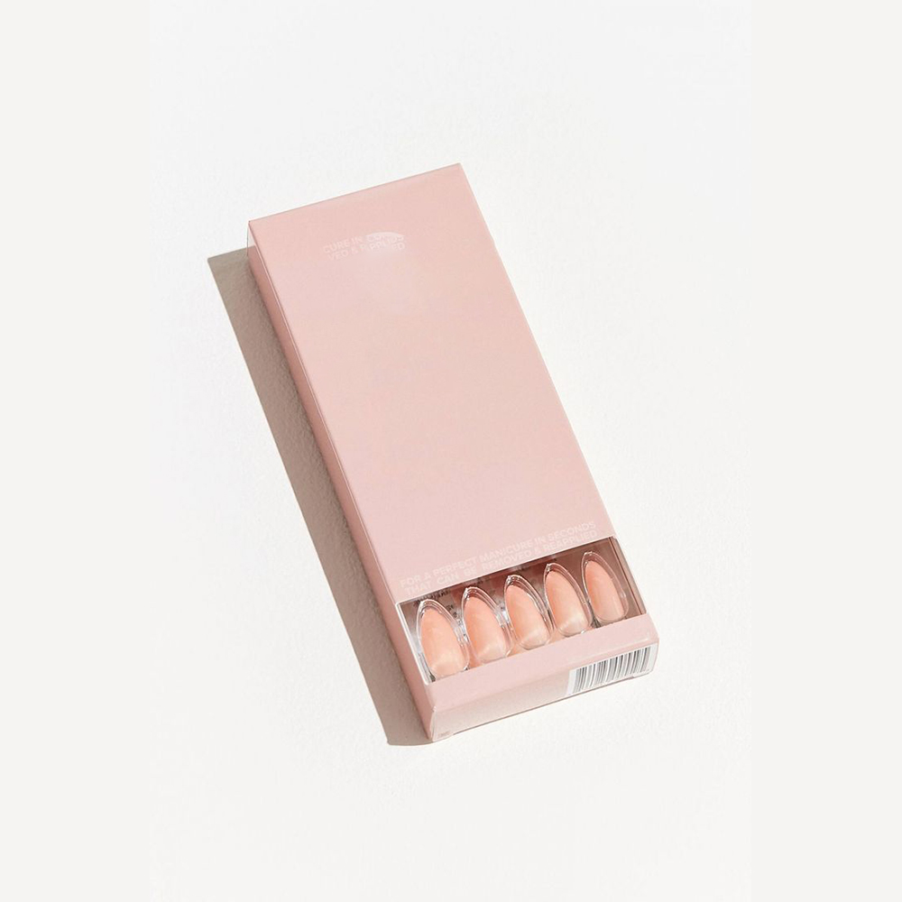 Customized Logo Printing Press On Nails Packaging False Nails Packaging Box For Artificial Nails