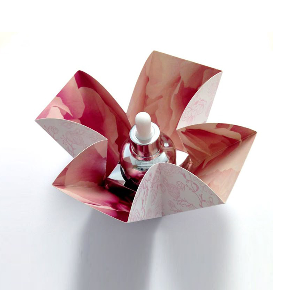 Customized Logo Cosmetic Sample Packaging Makeup Set Package Cleaning Kit Paper Boxes